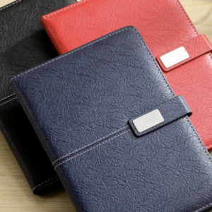 A5 size leatherette notebook